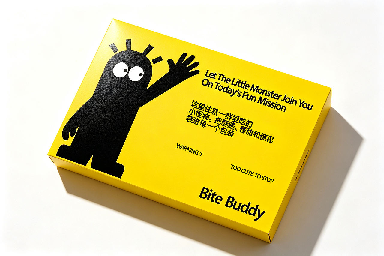 Bite Buddy咬咬怪 | 趣味零食品牌（图ZNDExMDMxNzYw） - 品牌 - 站酷设计师六月的雨JuneRain原创素材 - 站酷ZCOOL