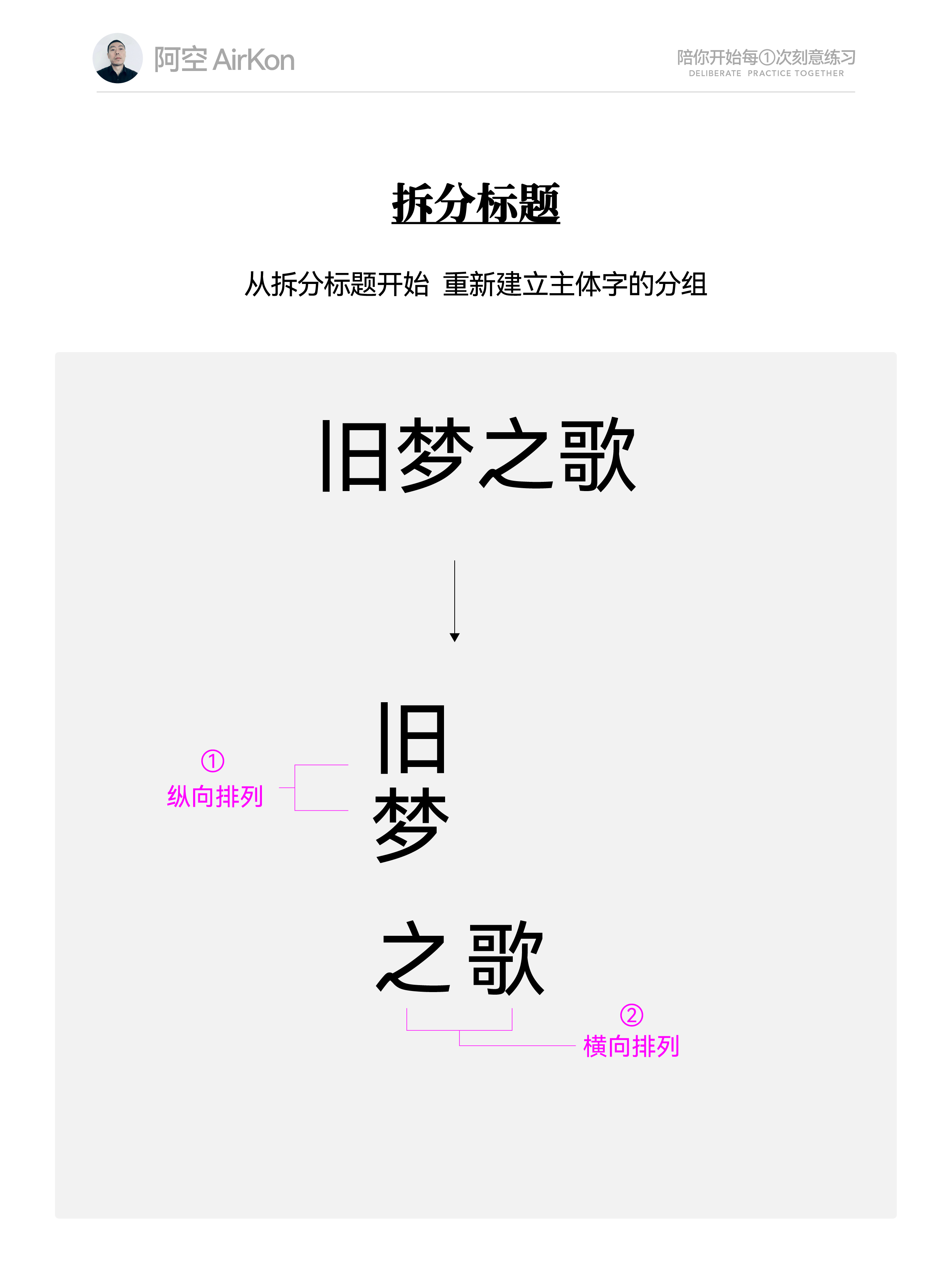 从几个文字到一组视觉 文字编排的思路和方法（图ZMTU4MTE5MTI=） - 教程 - 站酷设计师阿空Airkon原创素材 - 站酷ZCOOL