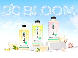 三度花3℃BLOOM | 花茶品牌全案设计/LOGO/包装