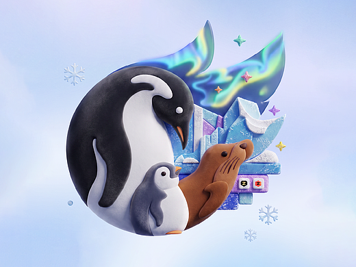 极光之约（个人主页-ZNzQwMjQ1MDg=） - 海报 - 站酷设计师GUUYU郭宇原创素材 - 站酷ZCOOL