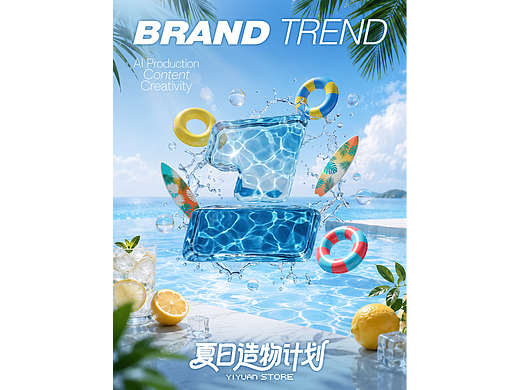 夏日造物计划｜AI品牌动态视觉实验