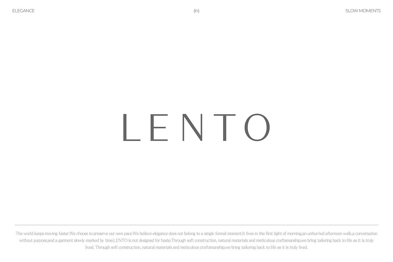 LENTO | 西服品牌全案(图ZNDExMDc4Mjgw) - 品牌 - 站酷设计师Jason喆原创素材 - 站酷ZCOOL