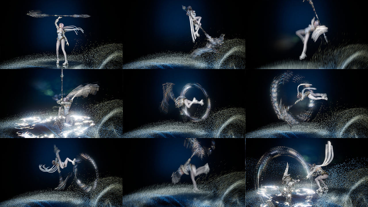 3D角色制作 动效（Hit2）测试（Lumen）（图ZNDExMDk2NzEy） - 人物/生物 - 站酷设计师张皓伟原创素材 - 站酷ZCOOL