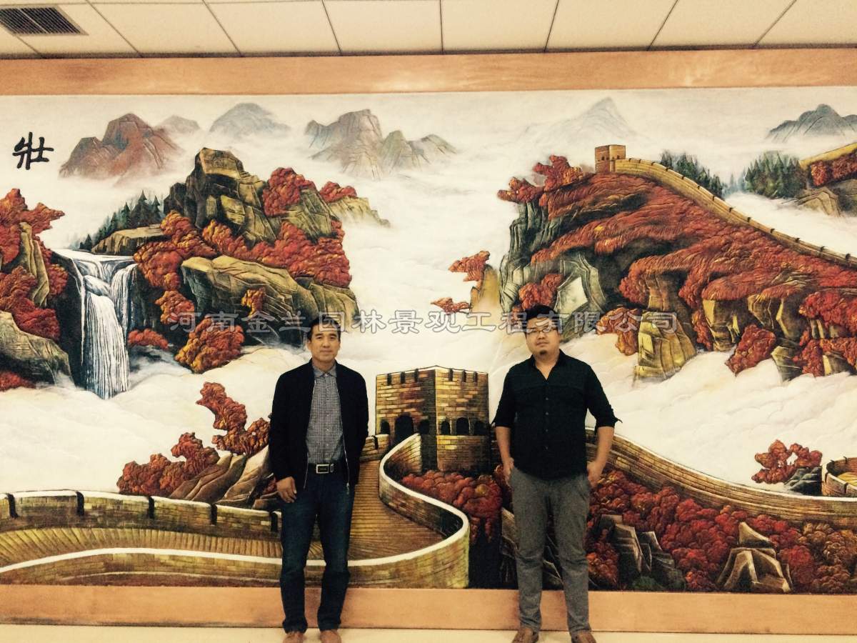 会议室铜雕照壁定制：河南金兰园林景观匠心打造酒泉市新监狱会议室紫铜浮雕壁画（图ZMTU4MTUyNzY=） - 资讯 - 站酷设计师浮雕设计定制公司原创素材 - 站酷ZCOOL