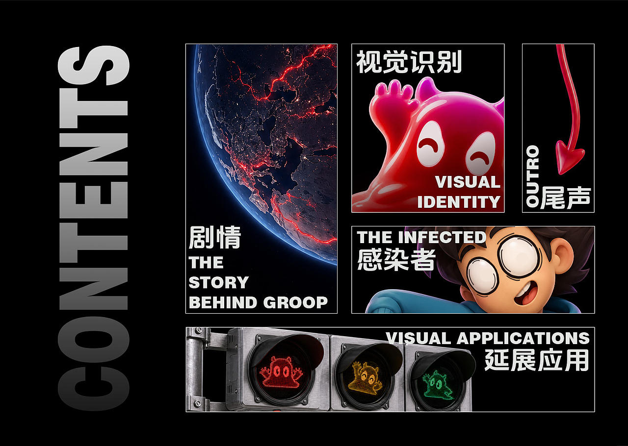 原创IP设计—GROOP（图ZNDExMTA0MTQ0） - IP形象 - 站酷设计师lghlzh1996原创素材 - 站酷ZCOOL