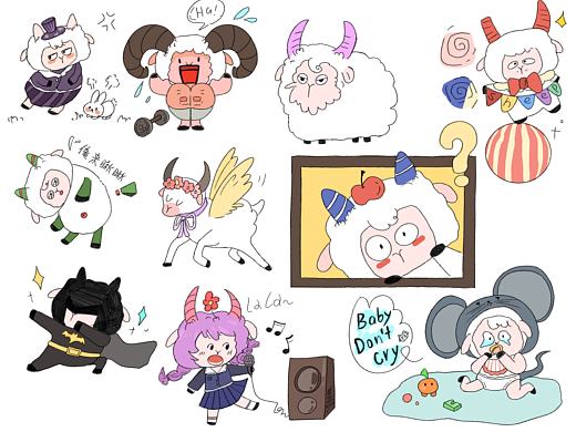 十只小羊