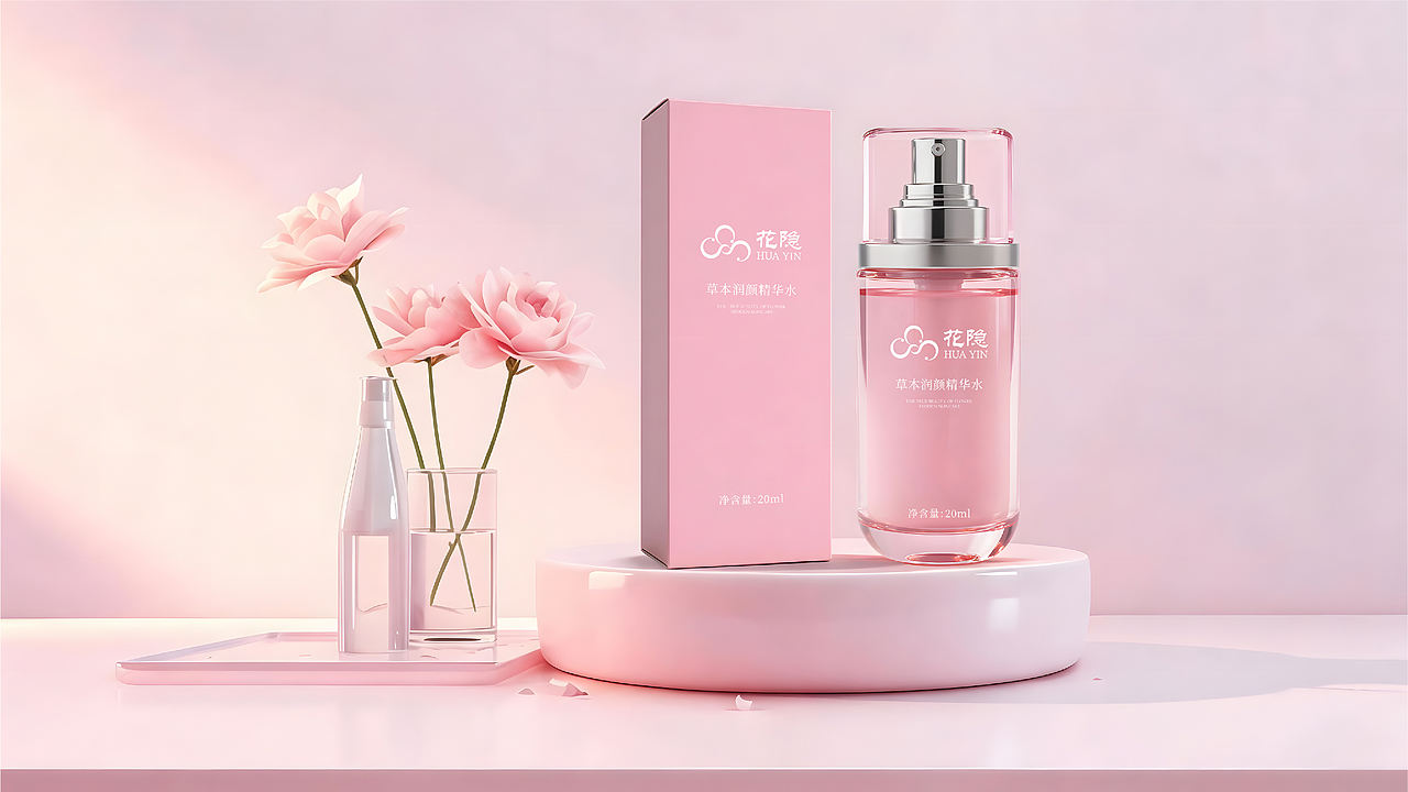 花隐护肤品牌设计提案 | 逐浪派对(图ZNDExMTE0MzY0) - 品牌 - 站酷设计师橘子味的晴天原创素材 - 站酷ZCOOL