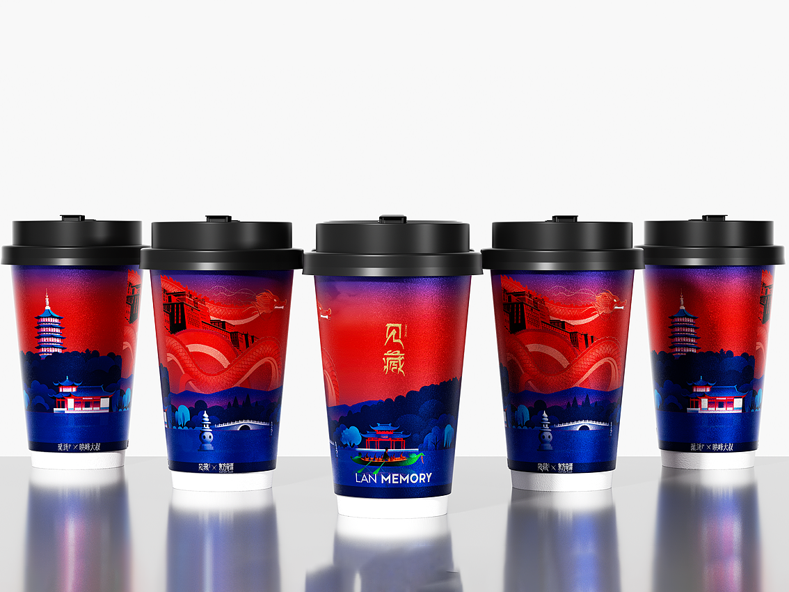 让茶饮杯成为城市文化的移动视觉(图ZNDExMTE1Mzc2) - 包装 - 站酷设计师橙就创意原创素材 - 站酷ZCOOL
