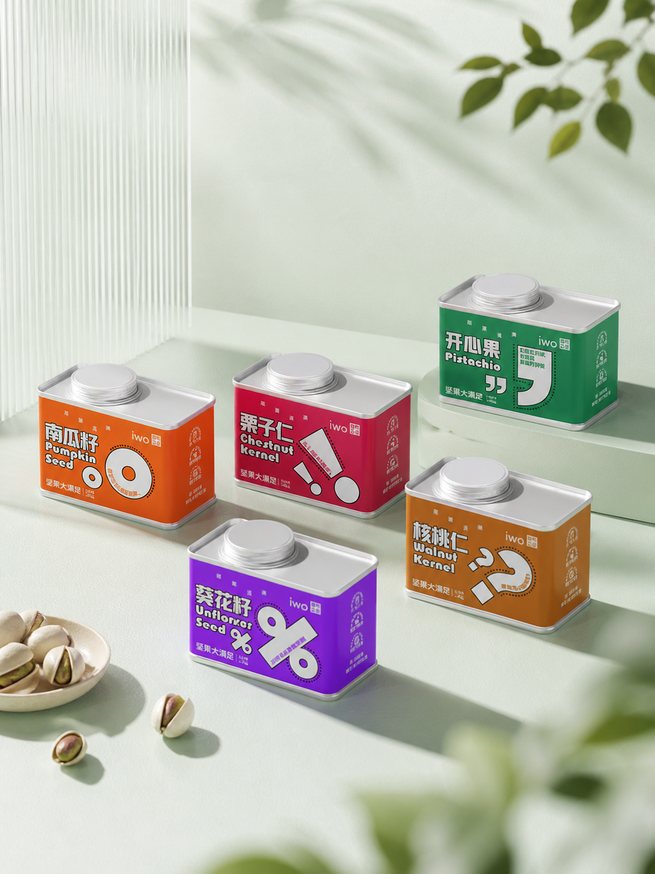标点符号玩出新花样|趣味坚果包装设计(图ZNDExMTE1OTI0) - 包装 - 站酷设计师柏星龙设计原创素材 - 站酷ZCOOL