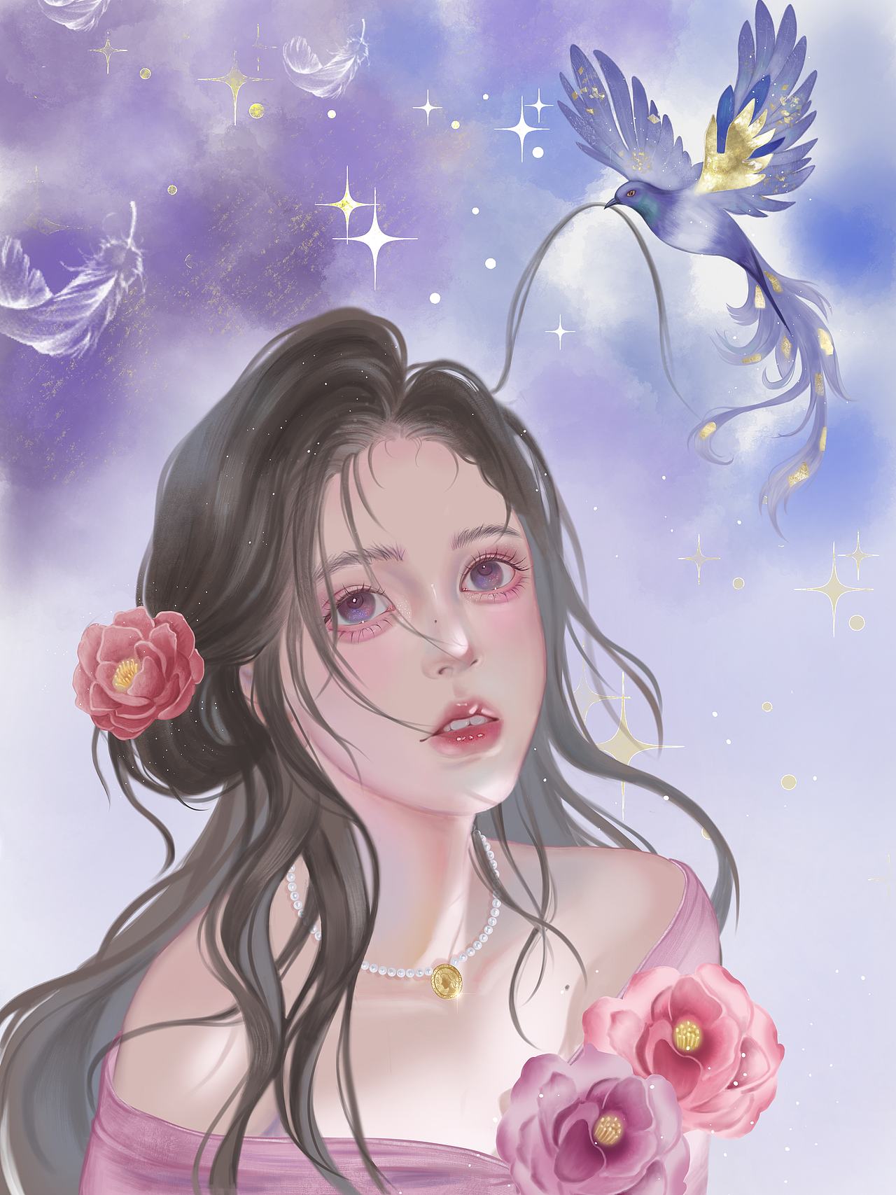 头像插画（图ZNDExMTI2Mzk2） - 艺术插画 - 站酷设计师Z865961823原创素材 - 站酷ZCOOL