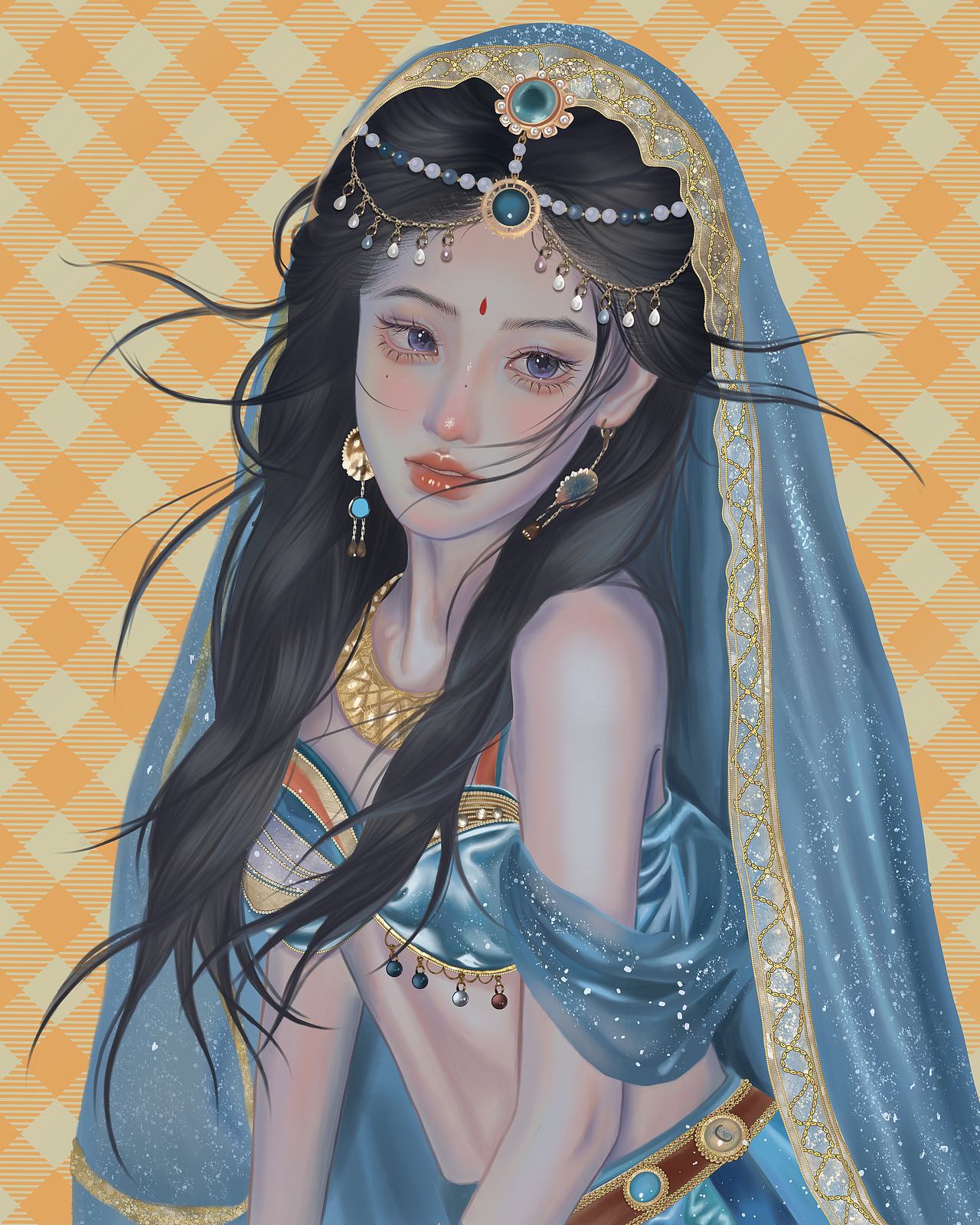 头像插画（图ZNDExMTI2Mzg4） - 艺术插画 - 站酷设计师Z865961823原创素材 - 站酷ZCOOL