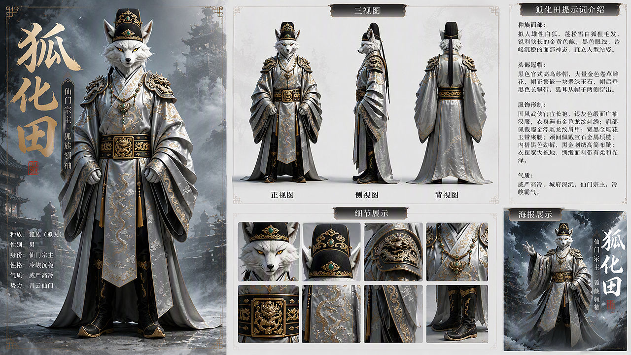 AIGC 影视《避水剑》3D国风漫剧短片创作展示（图ZNDExMTM4MDk2） - AI作品 - 站酷设计师不吸蚊香原创素材 - 站酷ZCOOL