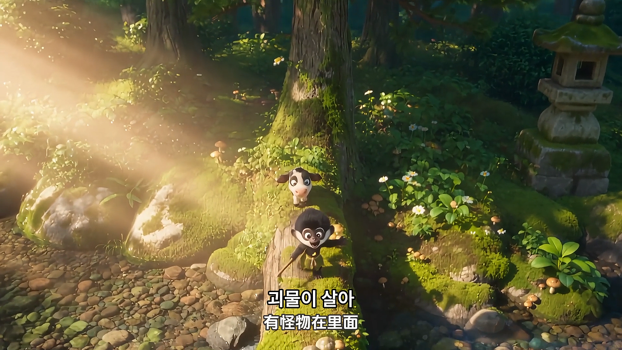 闯入闪闪发光水晶洞🐒🐂一场治愈韩语小冒险（图ZNDExMTQwMDM2） - 动画片 - 站酷设计师davidgoggins原创素材 - 站酷ZCOOL