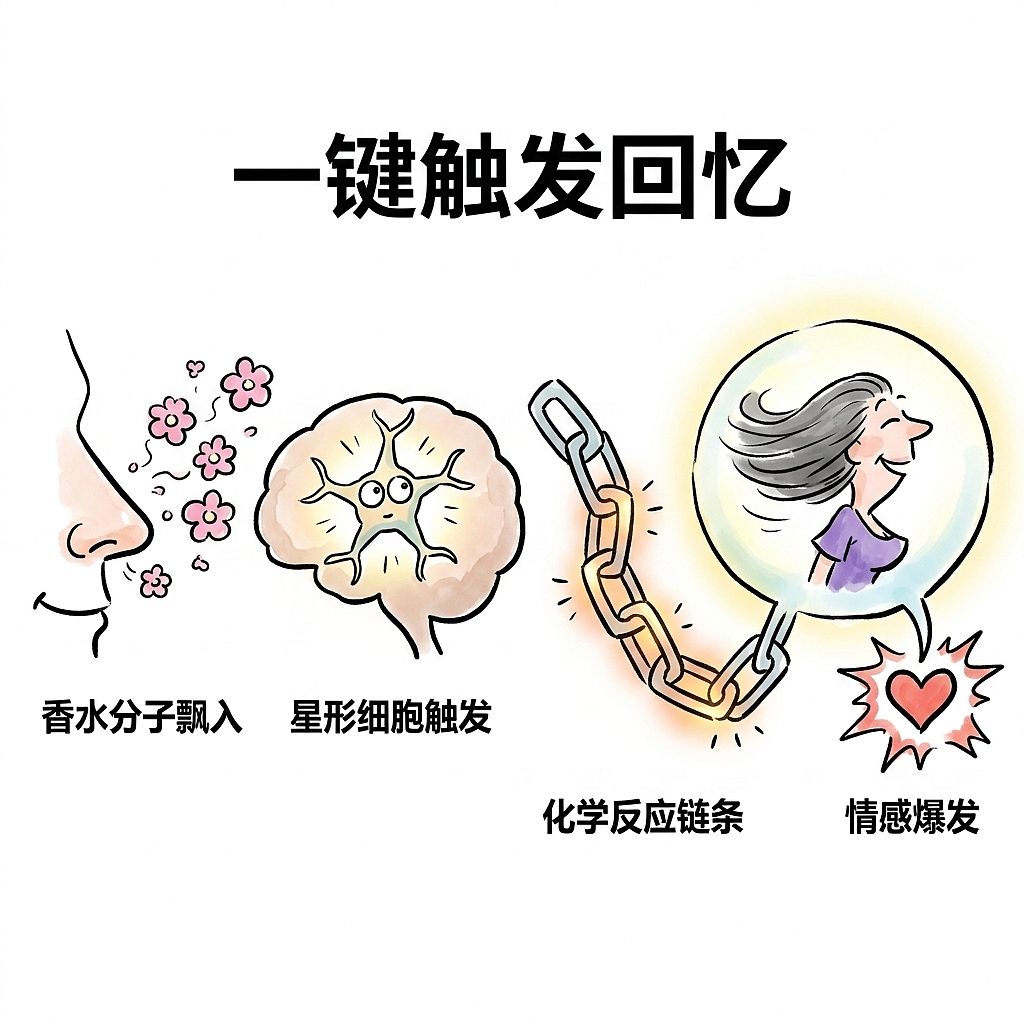 一阵香水味让你想起前任?记忆不只靠电信号(图ZNDExMTQyMDQw) - 中/长篇漫画 - 站酷设计师huashuoshi原创素材 - 站酷ZCOOL