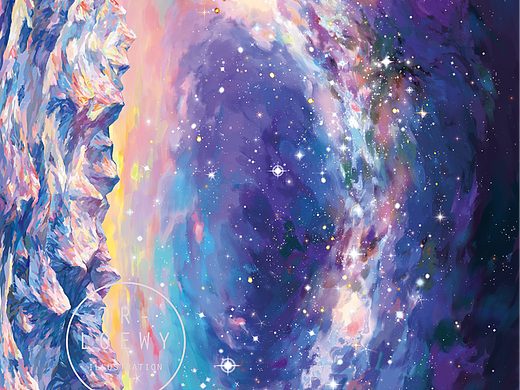 小说许你星河千里封面插画