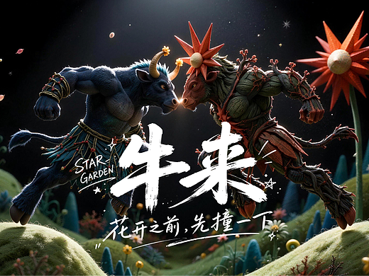 《牛来:星花禁域》——一撞,花开