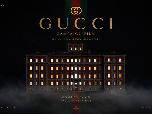 GUCCI宣传片 | AIGC大视觉宣传片广告视频