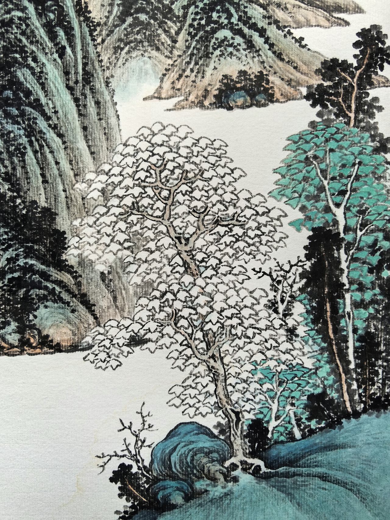 林泉清逸(图ZNDExMTY3NDYw) - 绘画 - 站酷设计师安田原创素材 - 站酷ZCOOL