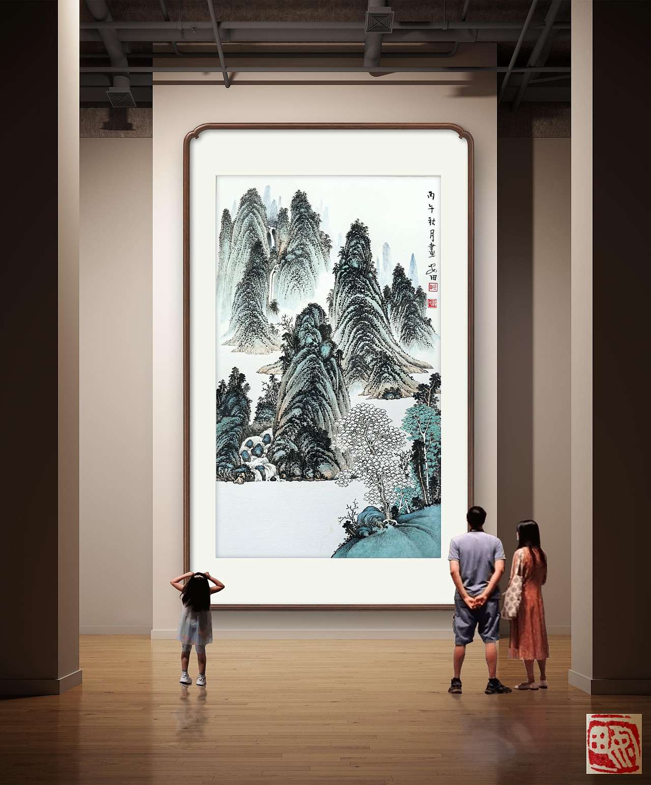 林泉清逸(图ZNDExMTY3NDgw) - 绘画 - 站酷设计师安田原创素材 - 站酷ZCOOL