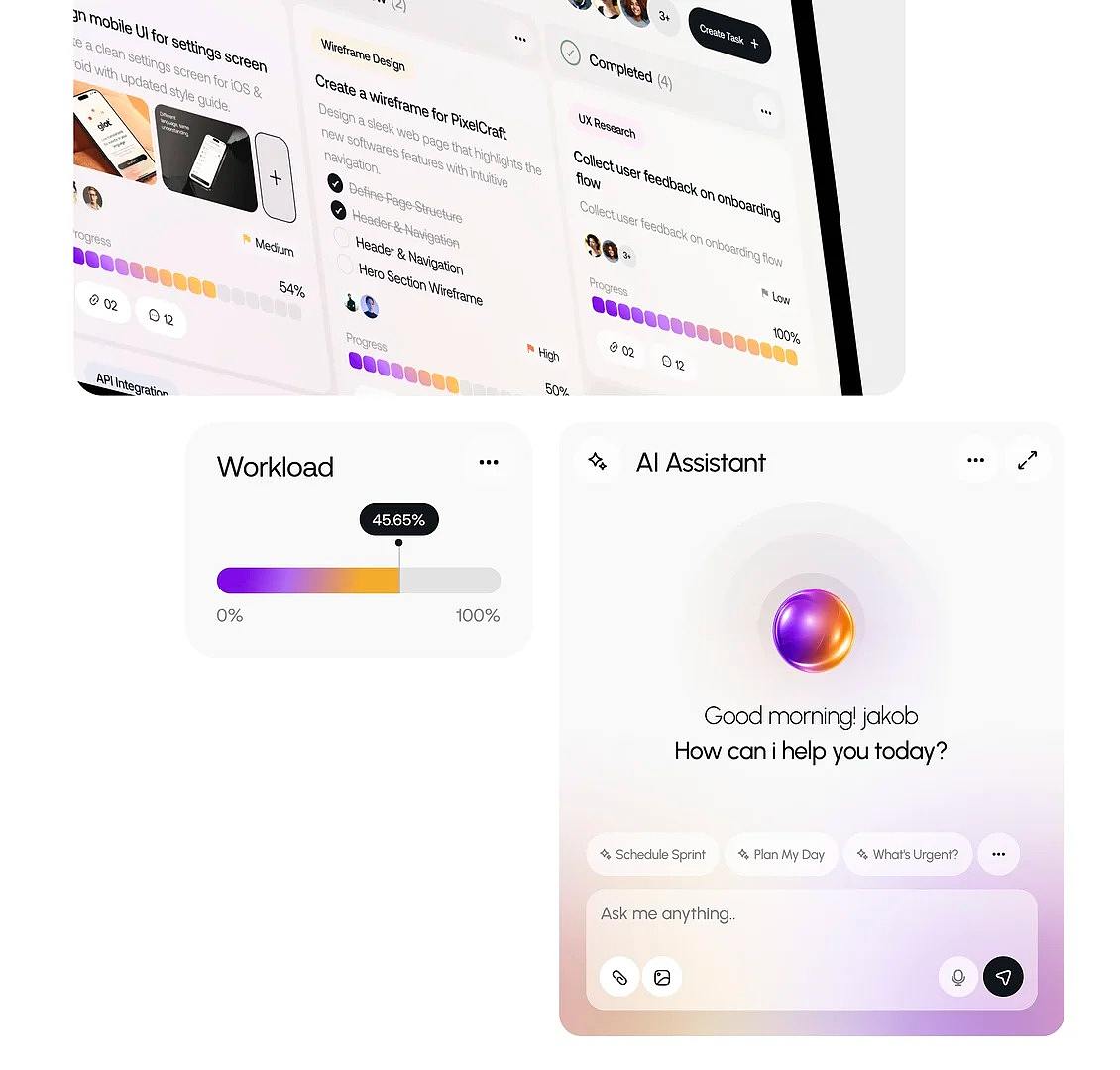 兰亭妙微B端设计新趋势:当项目管理遇上原生AI(图ZNDExMTcyMDY0) - APP界面 - 站酷设计师兰亭妙微ui设计原创素材 - 站酷ZCOOL