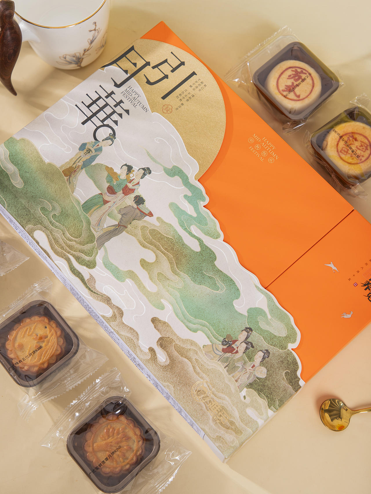 有间|雅觅森林月有桂香月饼礼盒（图ZNDExMTk3NTg0） - 产品摄影 - 站酷设计师有间图片社原创素材 - 站酷ZCOOL