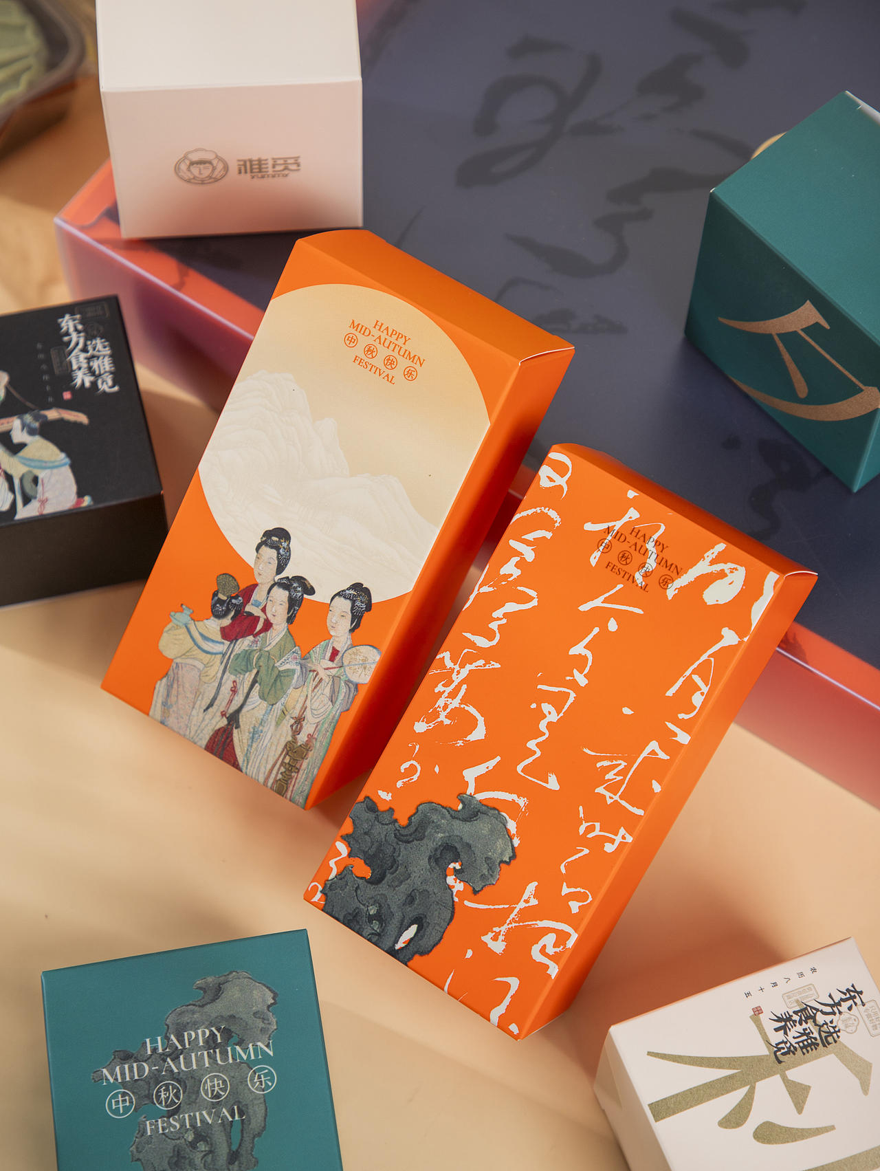 有间|雅觅森林月桂影清欢低糖月饼礼盒（图ZNDExMTk3ODUy） - 产品摄影 - 站酷设计师有间图片社原创素材 - 站酷ZCOOL