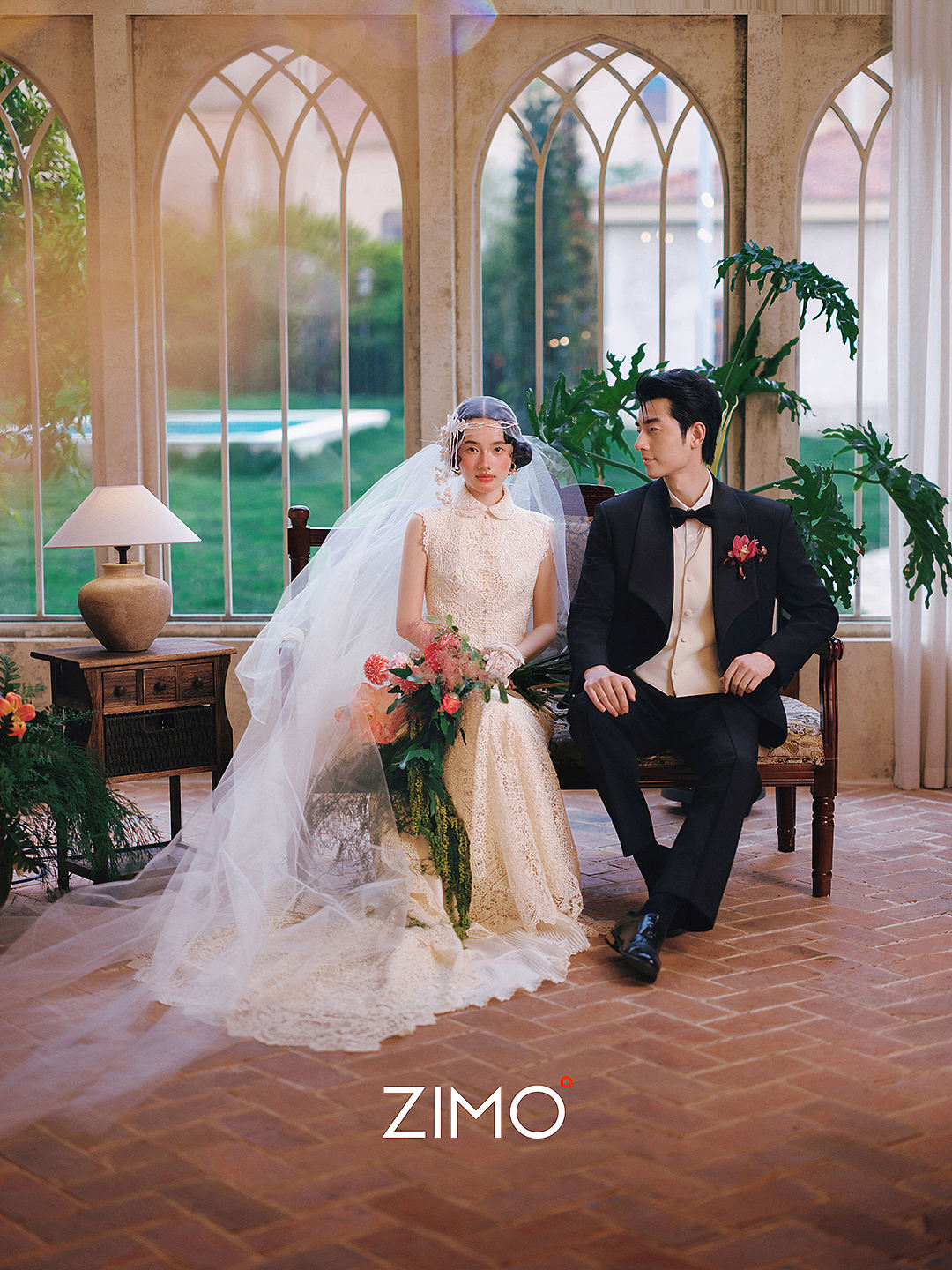 复古婚纱照（图ZNDExMjA1NDcy） - 修图/后期 - 站酷设计师子墨设计工作室原创素材 - 站酷ZCOOL