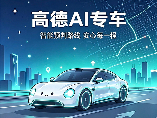 高德AI专车创意短片