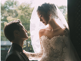 园林婚纱照