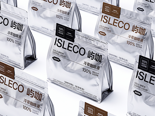 屿咖 ISLECO 冷萃咖啡液｜包装设计