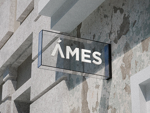 极简复古潮牌 ÁMES 视觉 VI 