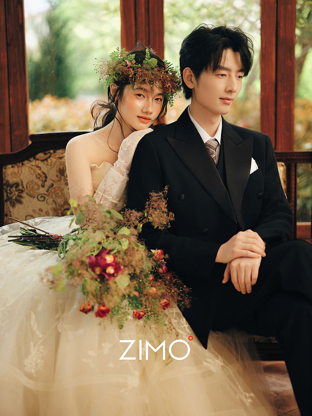 复古婚纱照修图（图ZNDExMjEwMTM2） - 修图/后期 - 站酷设计师子墨设计工作室原创素材 - 站酷ZCOOL