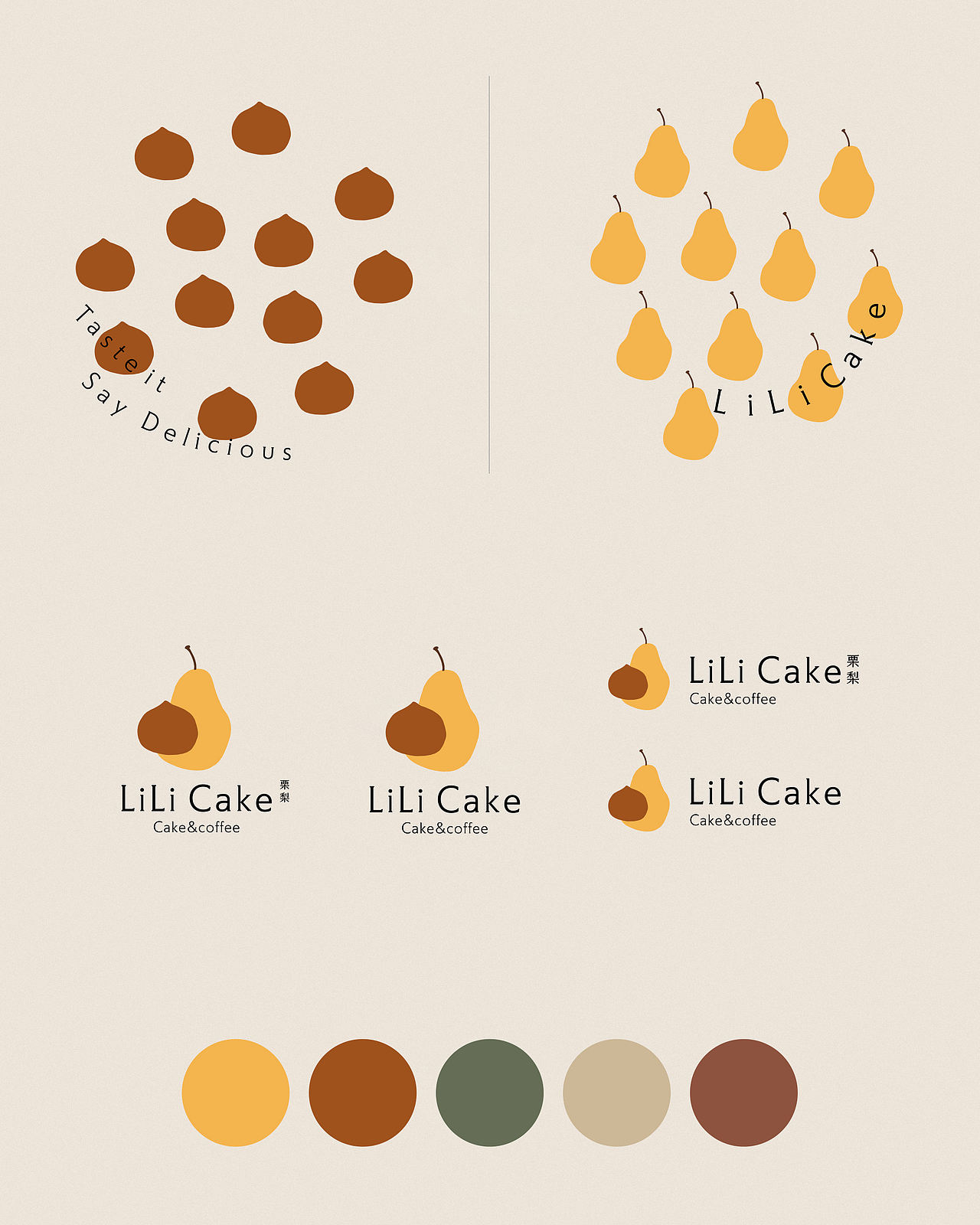 GoodMoney studio | LiLi Cake 栗梨蛋糕（图ZNDExMjIyMTI0） - 品牌 - 站酷设计师好才設視所原创素材 - 站酷ZCOOL