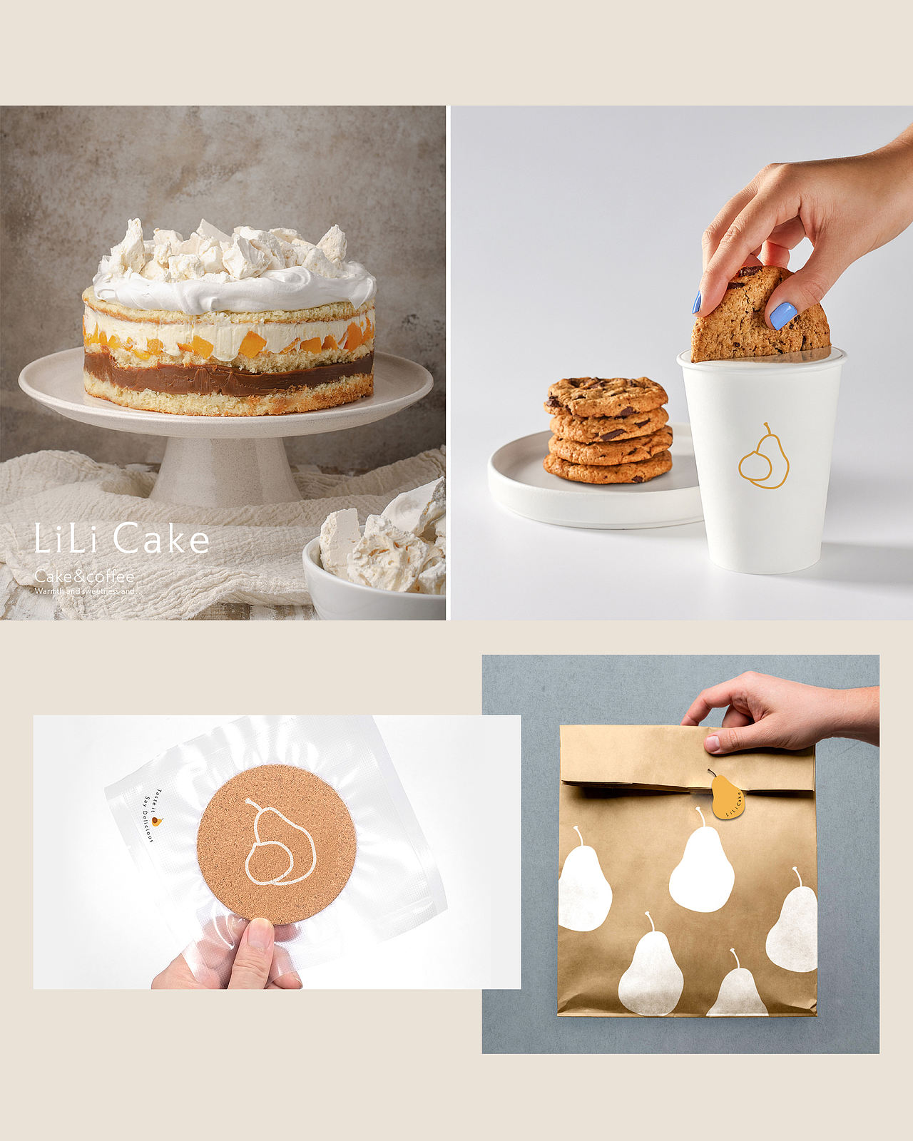 GoodMoney studio | LiLi Cake 栗梨蛋糕（图ZNDExMjIyMTMy） - 品牌 - 站酷设计师好才設視所原创素材 - 站酷ZCOOL
