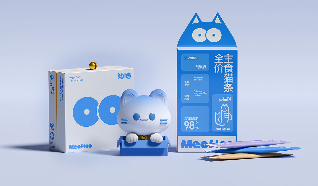 MeoHoo妙呜 | 宠物品牌包装设计(图ZNDExMjIyMzcy) - 品牌 - 站酷设计师野生花品牌设计原创素材 - 站酷ZCOOL