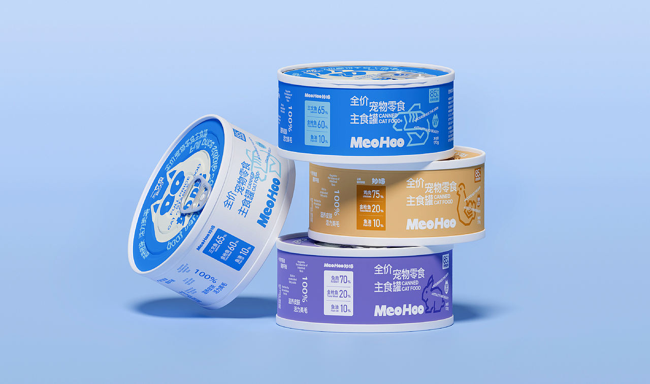MeoHoo妙呜 | 宠物品牌包装设计(图ZNDExMjIyNDA4) - 品牌 - 站酷设计师野生花品牌设计原创素材 - 站酷ZCOOL