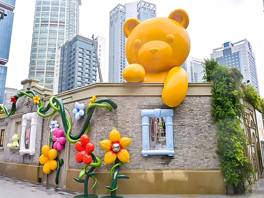 上海张园东区首开区揭幕美陈设计怎么做才出彩？肆墨设计