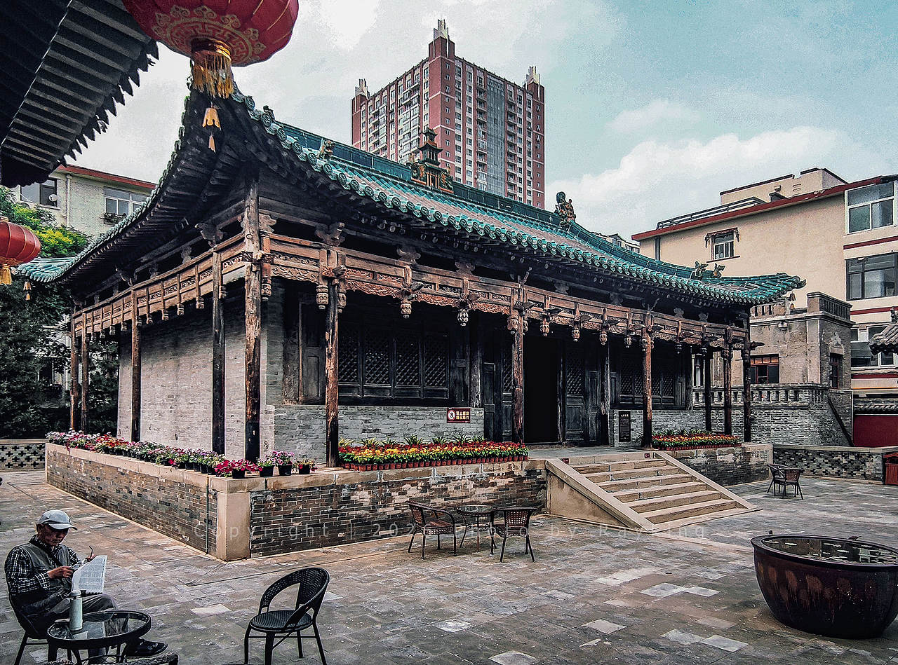半天走完四座免费寺庙|太原市中心的古寺(图ZNDExMjM2OTQ0) - 环境/建筑摄影 - 站酷设计师金钻子原创素材 - 站酷ZCOOL