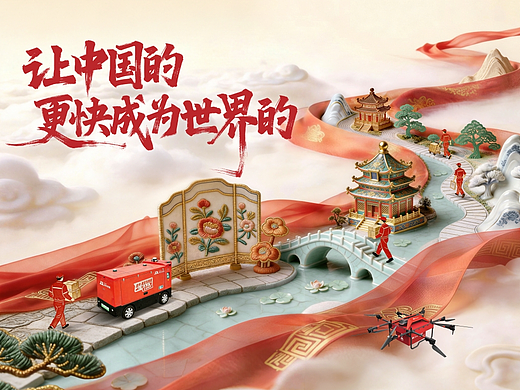京东物流新年AI短片
