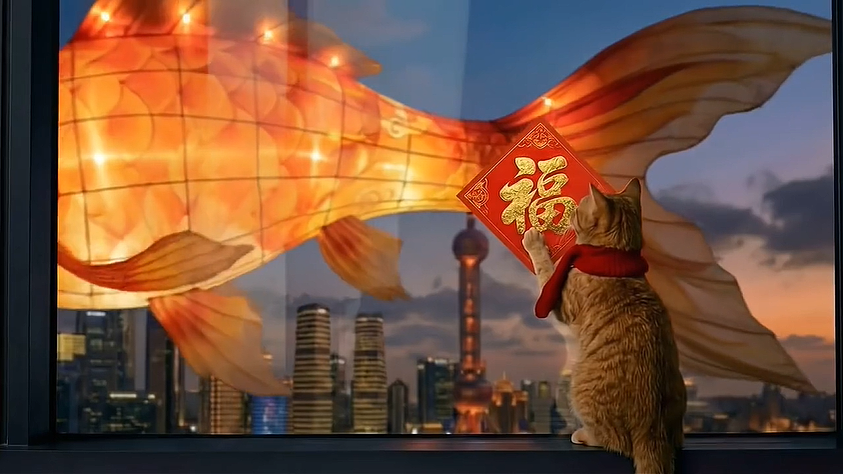 浦东新年AI短片（图ZNDExMjQxMzgw） - AI作品 - 站酷设计师阳仔设计杂货铺原创素材 - 站酷ZCOOL