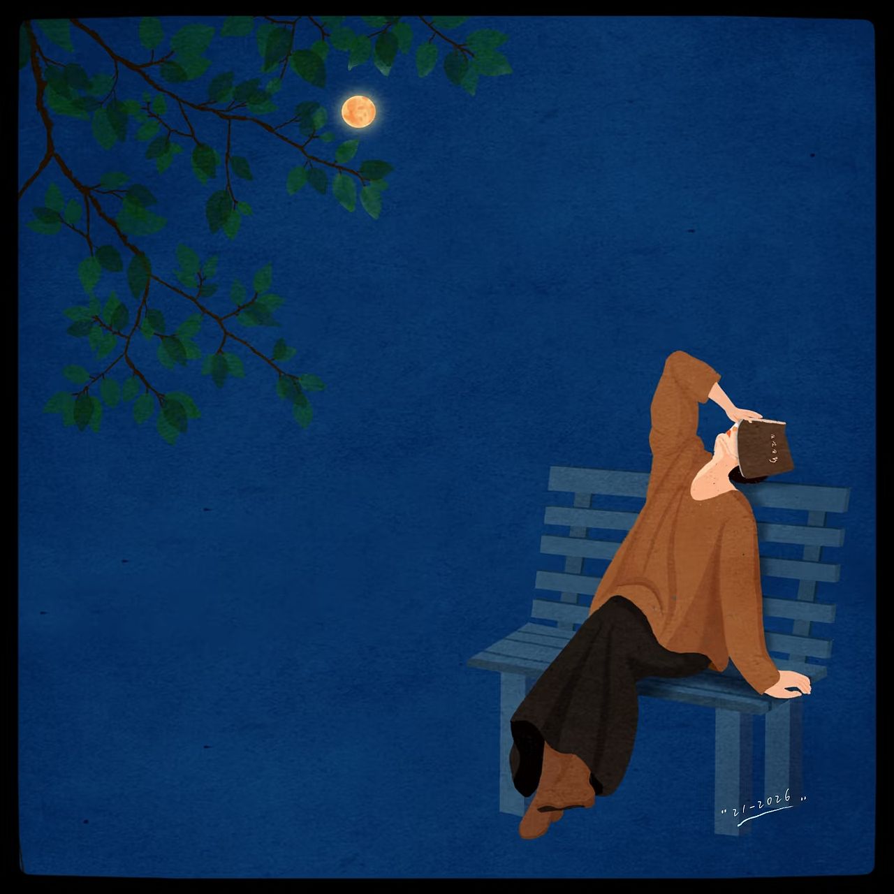 月亮，你来了（图ZNDExMjUzODY0） - 商业插画 - 站酷设计师21的插画生活原创素材 - 站酷ZCOOL