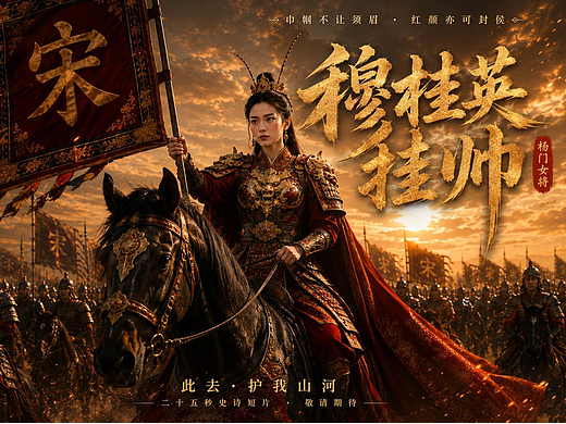 《一身红甲，万军随行｜穆桂英出征史诗》