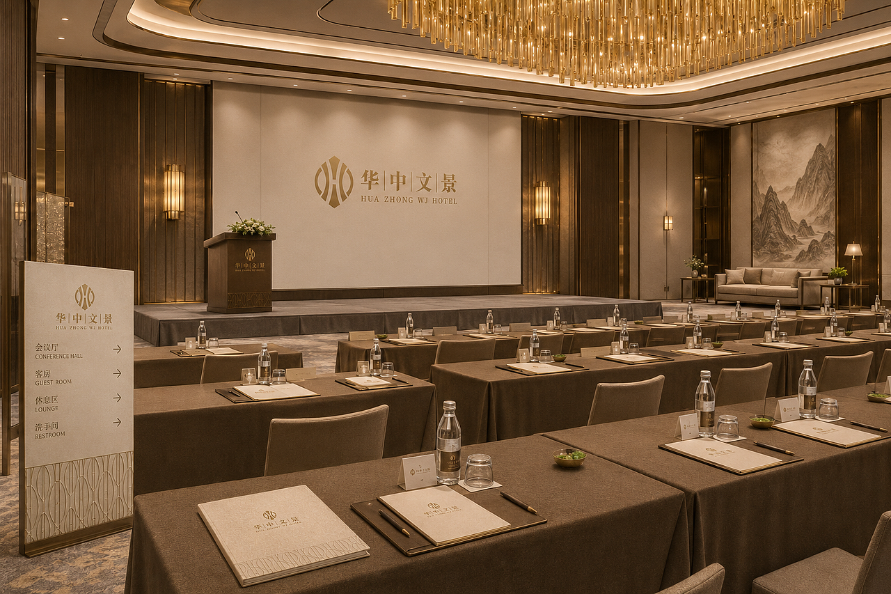 华中文景—— 东方礼序，隐奢之美（图ZNDExMjU1MTA0） - Logo - 站酷设计师狮动策划设计原创素材 - 站酷ZCOOL