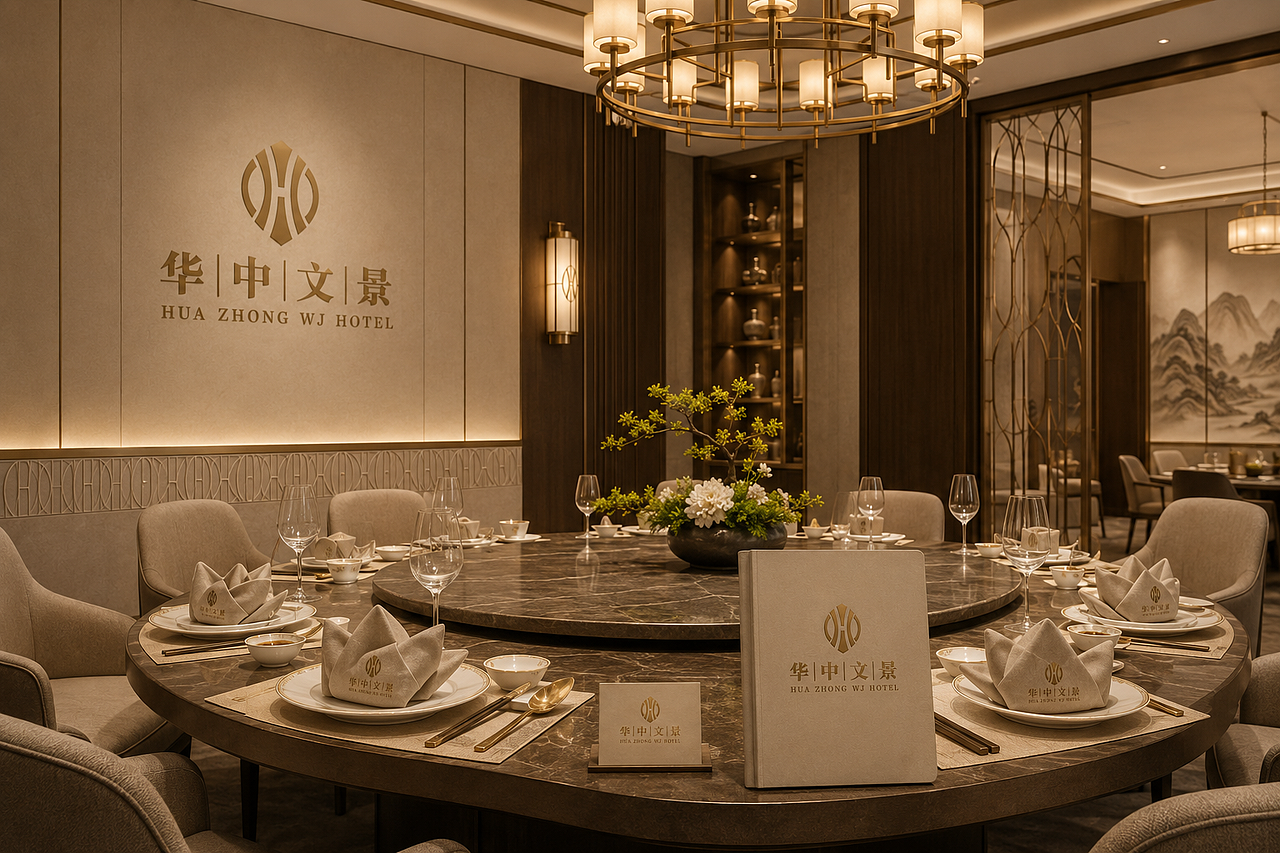 华中文景—— 东方礼序，隐奢之美（图ZNDExMjU1MTAw） - Logo - 站酷设计师狮动策划设计原创素材 - 站酷ZCOOL