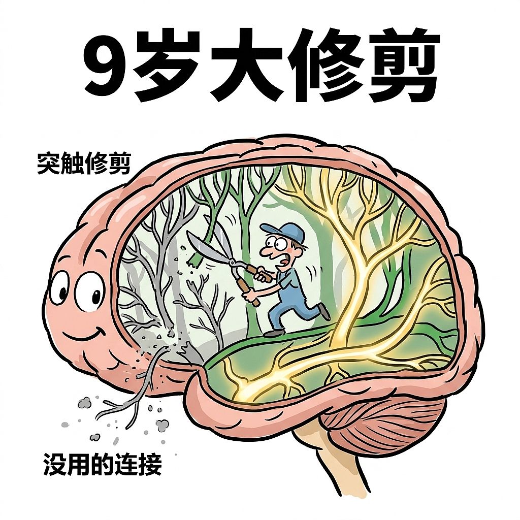 大脑的5个人生阶段:9岁、32岁、66岁、83岁(图ZNDExMjYxNTcy) - 中/长篇漫画 - 站酷设计师huashuoshi原创素材 - 站酷ZCOOL