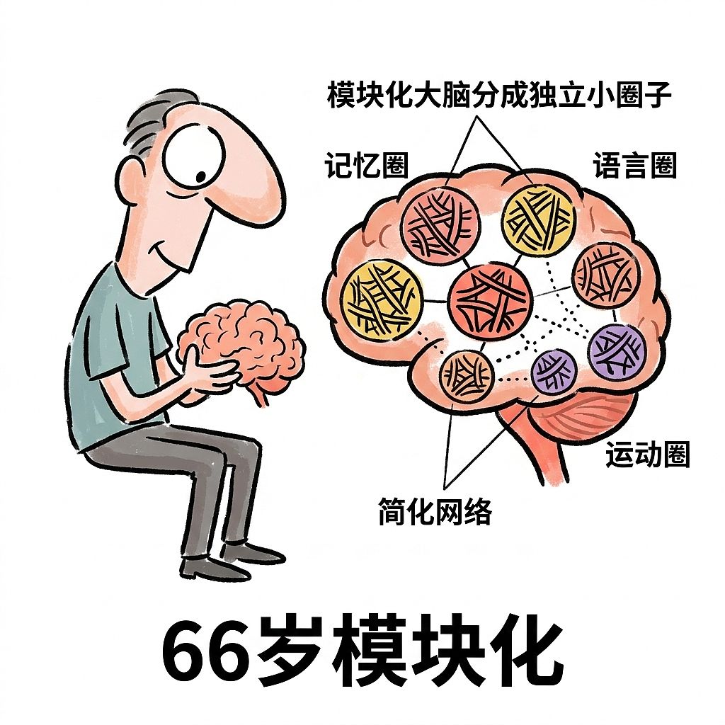 大脑的5个人生阶段:9岁、32岁、66岁、83岁(图ZNDExMjYxNTgw) - 中/长篇漫画 - 站酷设计师huashuoshi原创素材 - 站酷ZCOOL