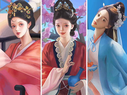 蓝色系