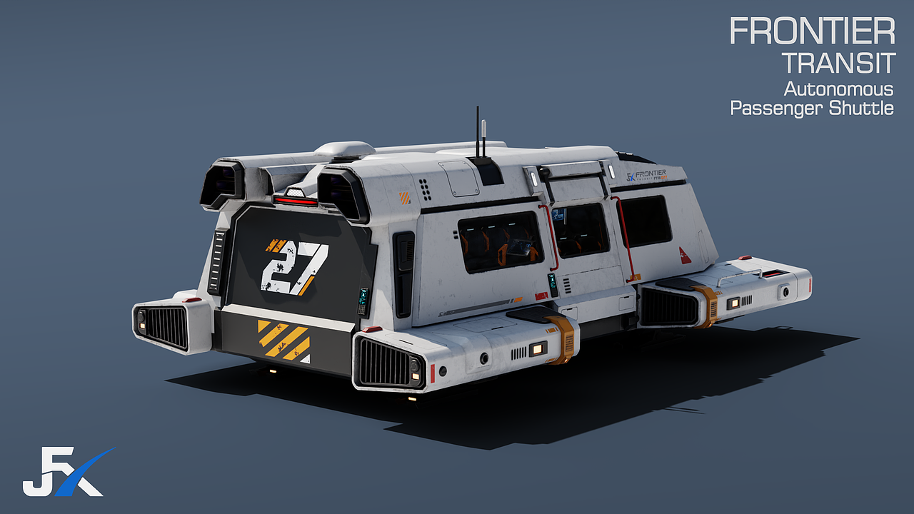FRONTIER Transit｜自主载客穿梭机（图ZNDExMjcwMjky） - 机械/交通 - 站酷设计师动画肝帝原创素材 - 站酷ZCOOL