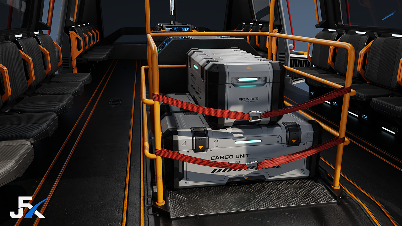 FRONTIER Transit｜自主载客穿梭机（图ZNDExMjcwMzM2） - 机械/交通 - 站酷设计师动画肝帝原创素材 - 站酷ZCOOL