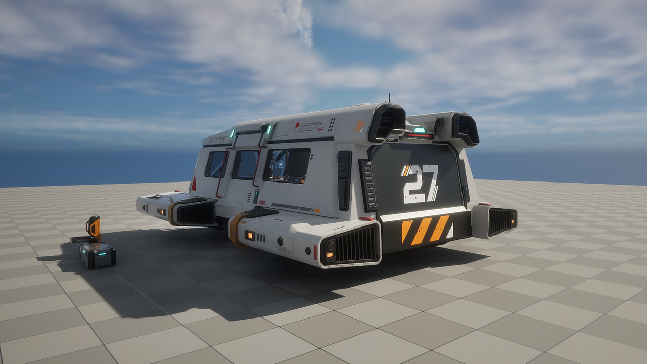 FRONTIER Transit｜自主载客穿梭机（图ZNDExMjcwNDI0） - 机械/交通 - 站酷设计师动画肝帝原创素材 - 站酷ZCOOL